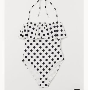 Brand new one piece flounce swimsuit from h&m